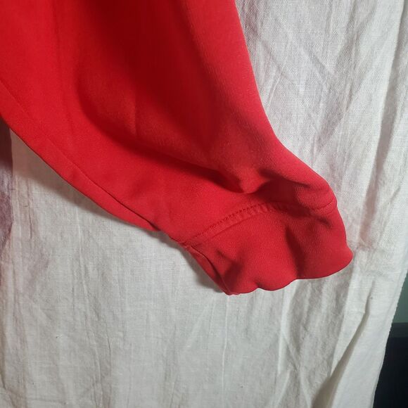 Bauer Youth XL Red Hockey Logo Hoodie Pullover - Picture 3 of 7